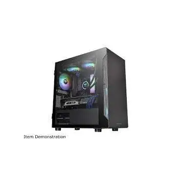 Thermaltake S100 TG Black Edition Mini Tower Computer Case